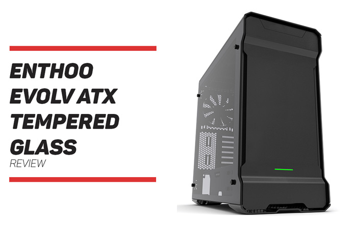 Phanteks Enthoo Evolv ATX Tempered Glass Edition Case - Full