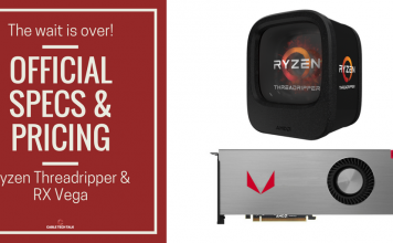 The wait is over! AMD Announced Ryzen Threadripper and RX Vega AMD Announced Threadripper and RX Vega: Here are the specs and all you need to know