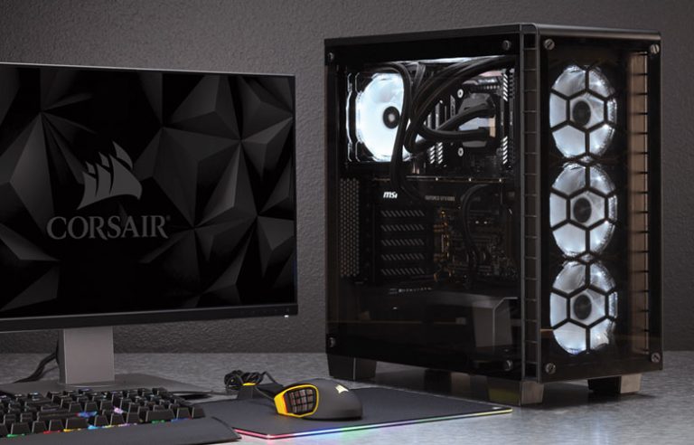 Corsair's Crystal Series 460X RGB setup