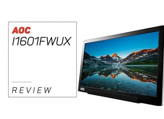 Our AOC i1601fwux Review AOC i1601fwux Reviewed