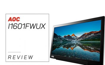 Our AOC i1601fwux Review AOC i1601fwux Reviewed