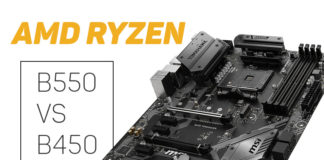 B550 vs B450 AMD Ryzen Motherboard Chipset Comparison B550-vs-B450 AM4 chipset comparison