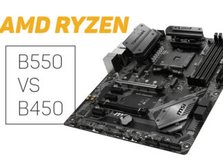 B550 vs B450 AMD Ryzen Motherboard Chipset Comparison B550-vs-B450 AM4 chipset comparison